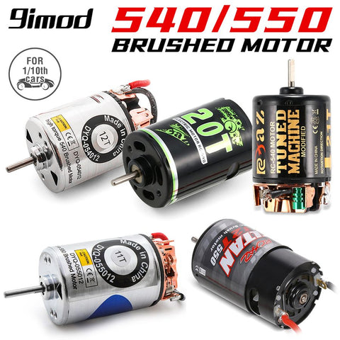 540/550 Brushed Motor