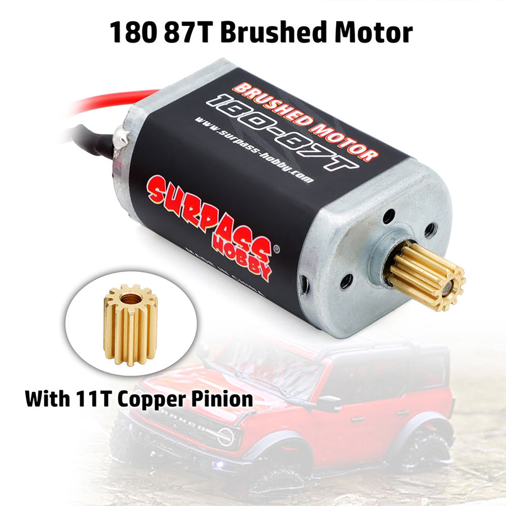 SURPASS HOBBY Commutation Carbon Brushes Brushed Motor - 87T
