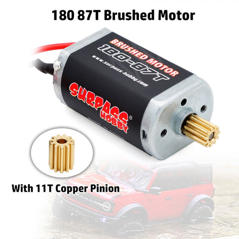 SURPASS HOBBY Commutation Carbon Brushes Brushed Motor - 87T