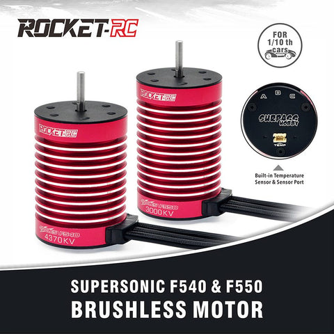 Rocket-RC V2 F540/F550 Sensorless Brushless Motor 1/10 Tamiya Car
