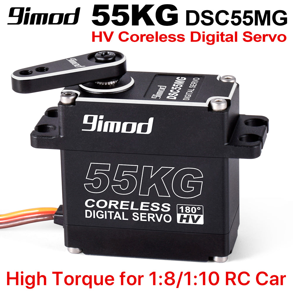 9imod DSC55MG 55KG Metal Gear Digital High-Voltage Waterproof Servo