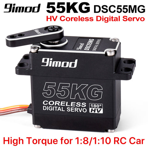 9imod DSC55MG 55KG Metal Gear Digital High-Voltage Waterproof Servo