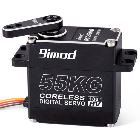 9imod DSC55MG 55KG Metal Gear Digital High-Voltage Waterproof Servo