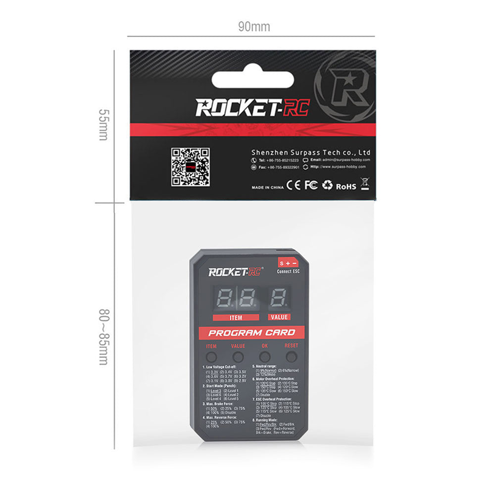 Rocket V2 Supersonic 60A 90A 110A ESC Waterproof