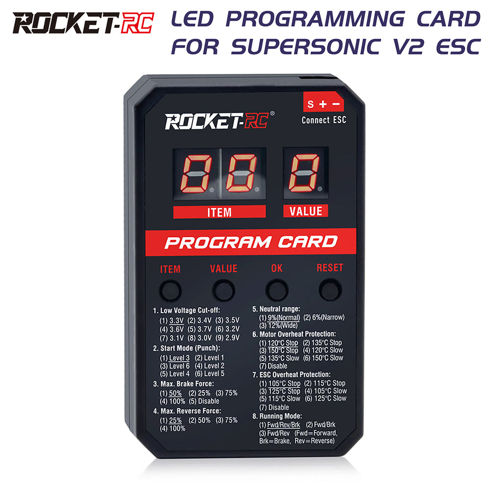 RC Part 6S - Rocket For Lipo 18 cells NIMH LiPo Battery XT60