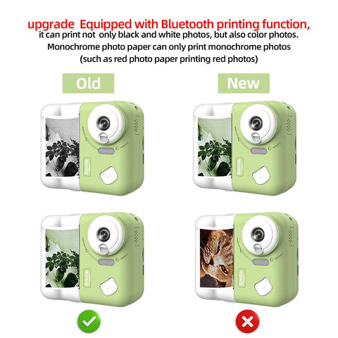 Kids Print Camera V19 Upgrade