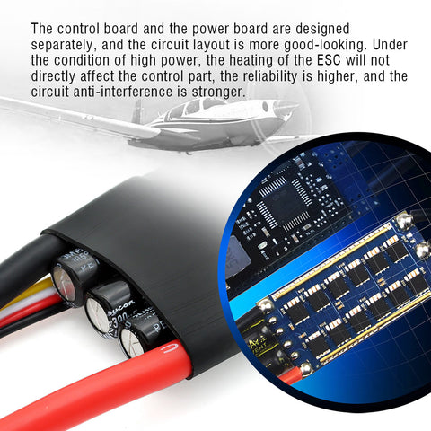 4S 20A - SURPASS HOBBY ESC 30A 40A 50A 2-4S/60A 80A 100A