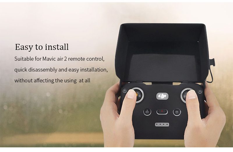 DJI Parts STARTRC Mavic Air 2 Transmitter Combo 1107856 Black + Metal