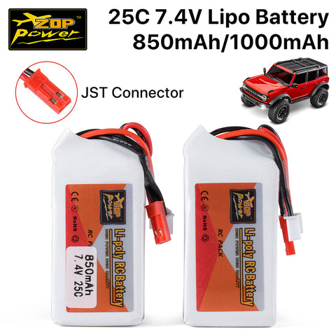 ZOP Battery TRX4M for TRX4M Crawler
