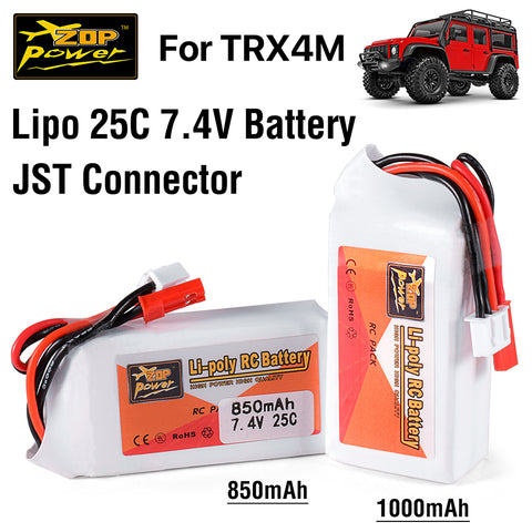 ZOP Battery TRX4M for TRX4M Crawler