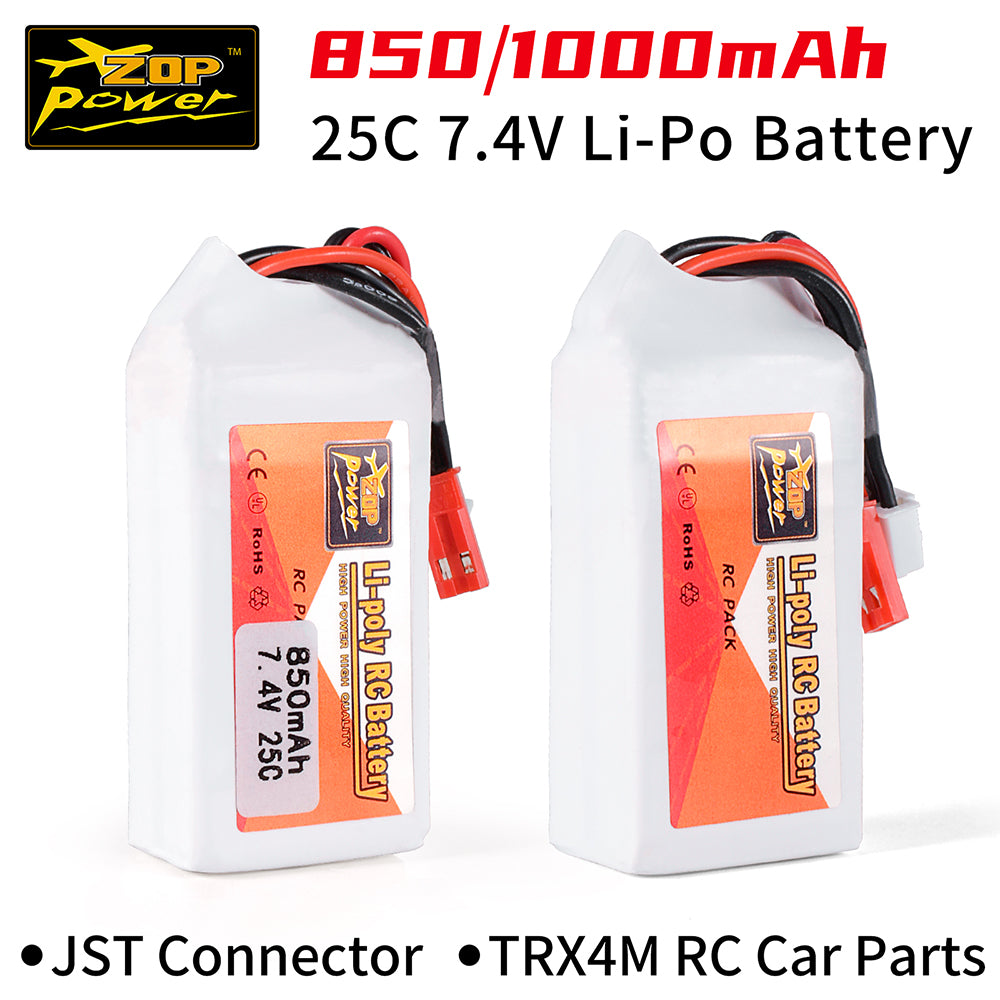 ZOP Battery TRX4M for TRX4M Crawler