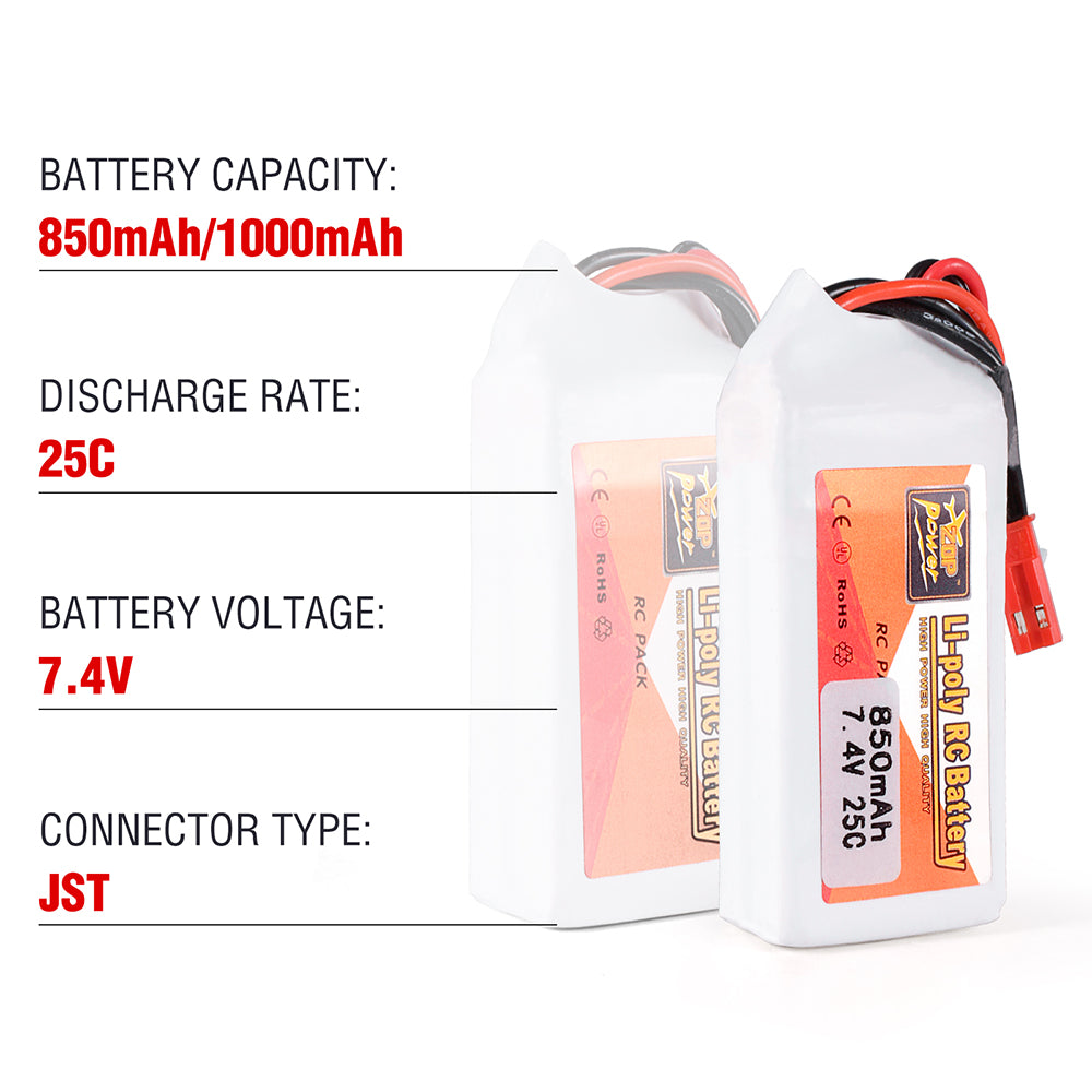 ZOP Battery TRX4M for TRX4M Crawler