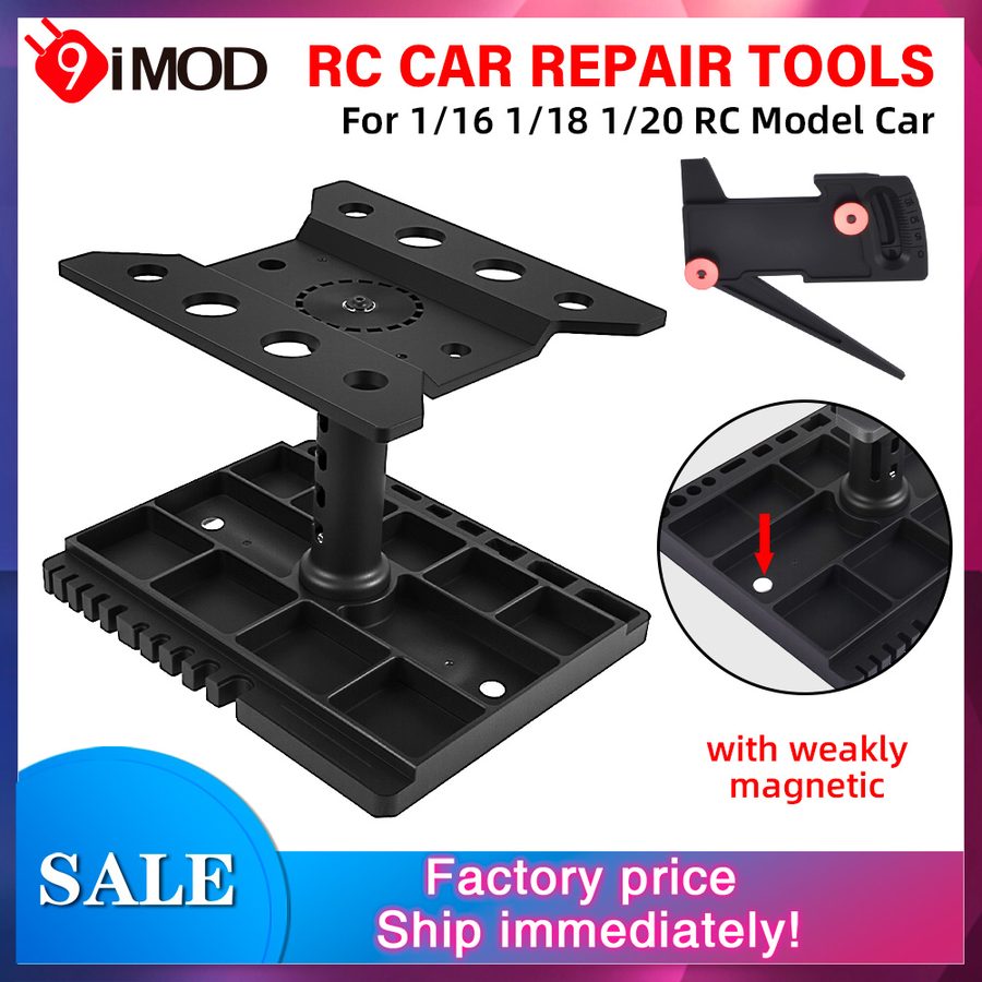 9IMOD RC Car Repair Stand Plastics Work Station Assembly Platform