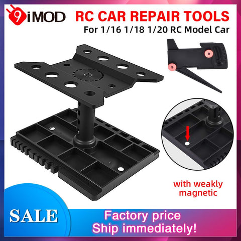 9IMOD RC Car Repair Stand Plastics Work Station Assembly Platform