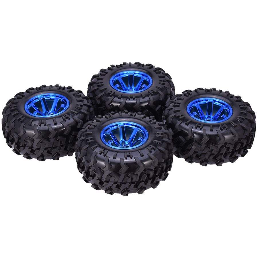 Neutral Universal RC 1/10 Off-Road Monster Truck Tires Black 10