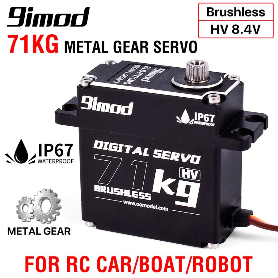 9imod BLS-HV71MG 71KG Metal Gear Brushless Digital 8.4V Waterproof