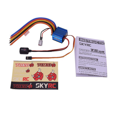 SKYRC TS50 SK-300060-01 50A/300A Brushless ESC for 1/10 Buggy & Touring Car