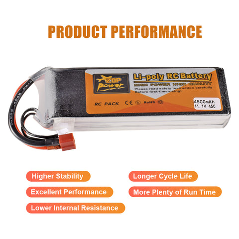 9IMOD 3S RC Lipo Battery 11.1V 1500/1800/3500/4500/5000mAh 45C T / XT60