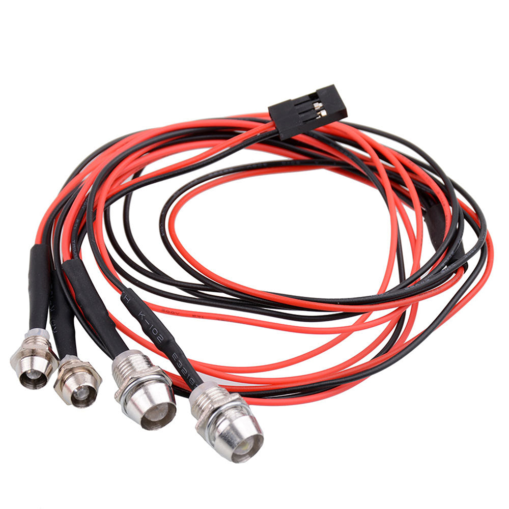 Traxxas LED Lights SCX10/TRX4 for 1/18 1/12 1/10 1/8 1/5 Traxxas