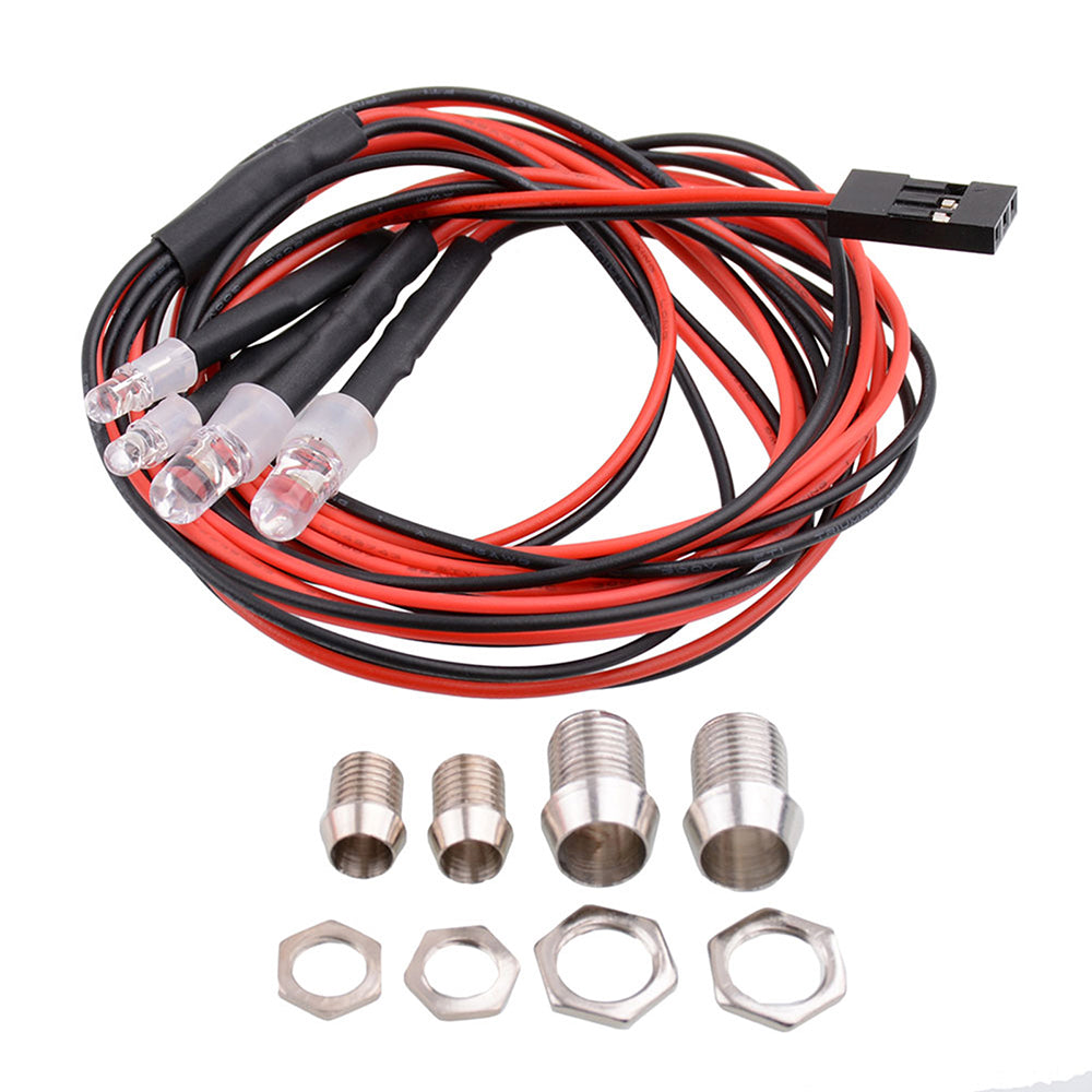 Traxxas LED Lights SCX10/TRX4 for 1/18 1/12 1/10 1/8 1/5 Traxxas