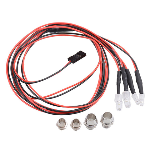Traxxas LED Lights SCX10/TRX4 for 1/18 1/12 1/10 1/8 1/5 Traxxas