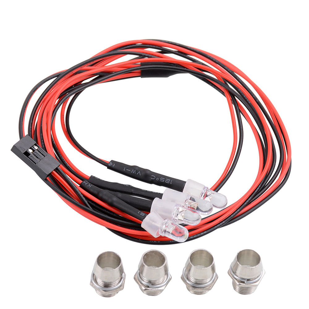 Traxxas LED Lights SCX10/TRX4 for 1/18 1/12 1/10 1/8 1/5 Traxxas