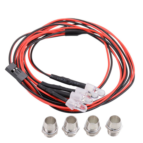Traxxas LED Lights SCX10/TRX4 for 1/18 1/12 1/10 1/8 1/5 Traxxas