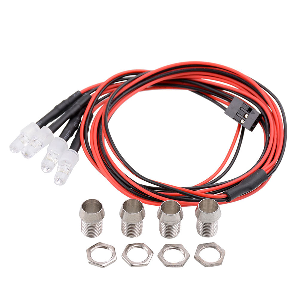 Traxxas LED Lights SCX10/TRX4 for 1/18 1/12 1/10 1/8 1/5 Traxxas