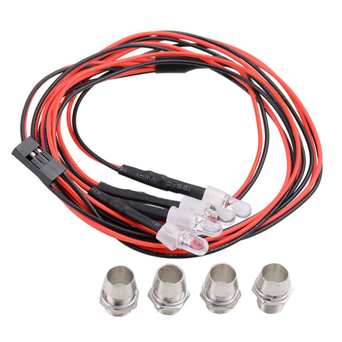 Traxxas LED Lights SCX10/TRX4 for 1/18 1/12 1/10 1/8 1/5 Traxxas