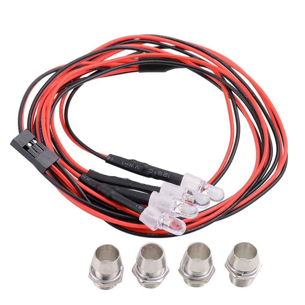 Traxxas LED Lights SCX10/TRX4 for 1/18 1/12 1/10 1/8 1/5 Traxxas