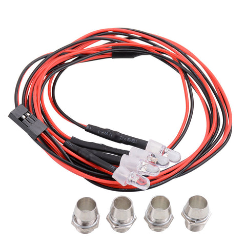 Traxxas LED Lights SCX10/TRX4 for 1/18 1/12 1/10 1/8 1/5 Traxxas