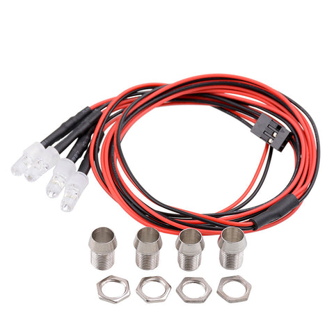 Traxxas LED Lights SCX10/TRX4 for 1/18 1/12 1/10 1/8 1/5 Traxxas