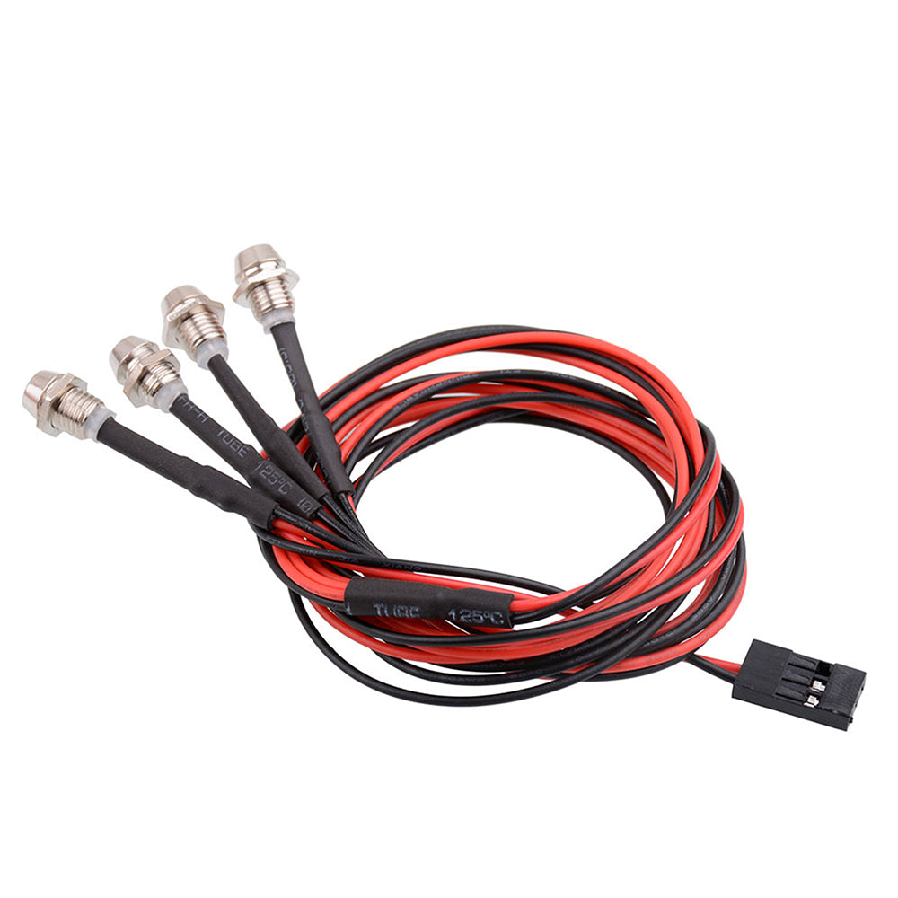 Traxxas LED Lights SCX10/TRX4 for 1/18 1/12 1/10 1/8 1/5 Traxxas