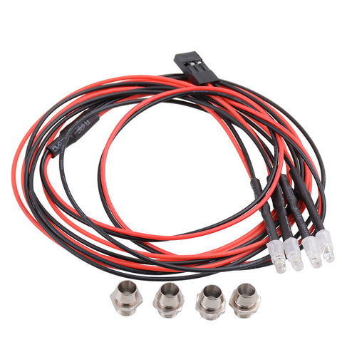 Traxxas LED Lights SCX10/TRX4 for 1/18 1/12 1/10 1/8 1/5 Traxxas