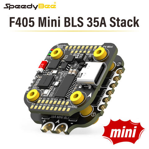SpeedyBee F405 Mini Flight Controller Stack - BLS 35A 20x20 3-6S