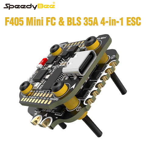 SpeedyBee F405 Mini Flight Controller Stack - BLS 35A 20x20 3-6S