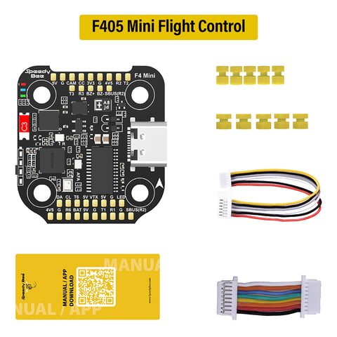 SpeedyBee F405 Mini Flight Controller Stack - BLS 35A 20x20 3-6S