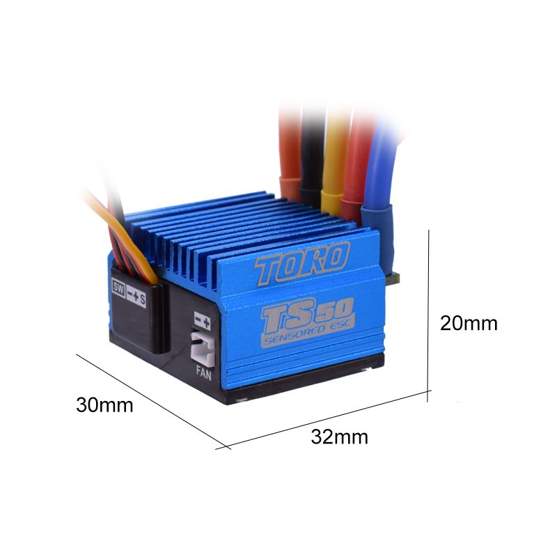 SKYRC TS50 SK-300060-01 50A/300A Brushless ESC for 1/10 Buggy & Touring Car