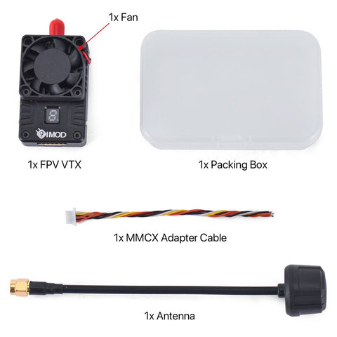 Airplane Parts 3.3G 2.5W FPV Camera Drone