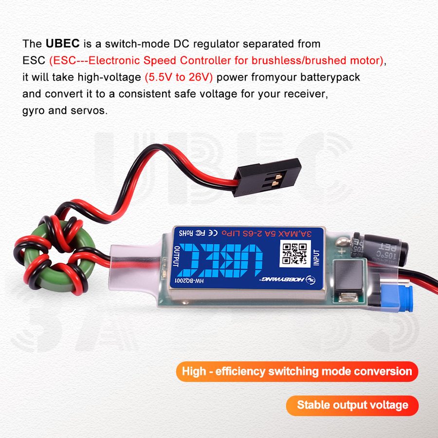 Hobbywing UBEC 3A 2-6S