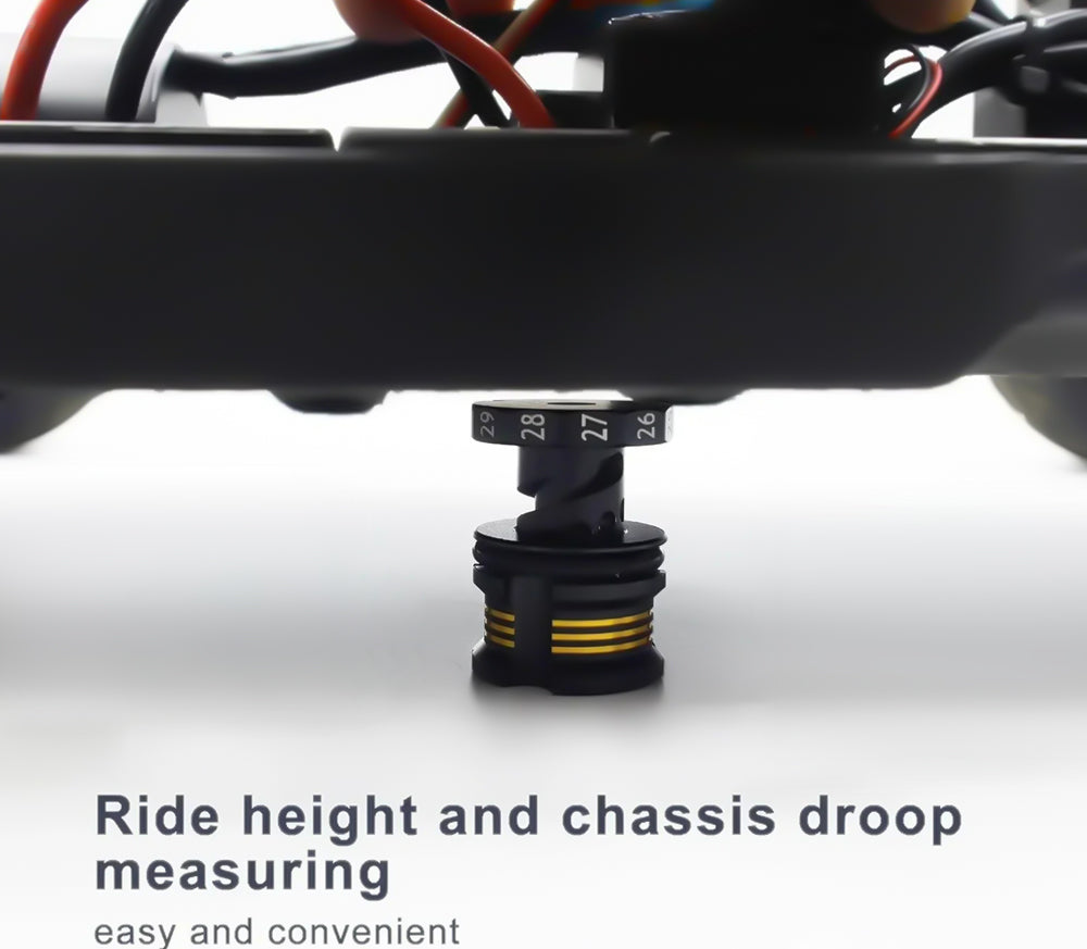 RC Chassis Aluminum 30.0mm for 1/8 1/10 Car Chassis Tuning