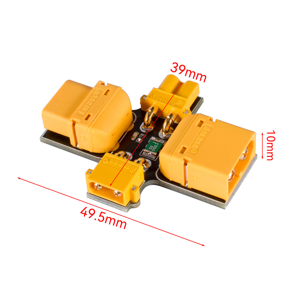 JHEMCU Smoke Stopper 1-6S 30V XT30 XT60 AMASS Connector For FPV Drone Quadcopter RC Airplane