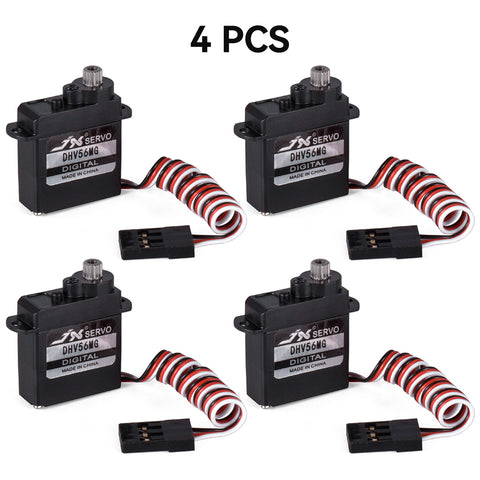 4-Pack JX DHV56MG Metal Gear Digital Servo