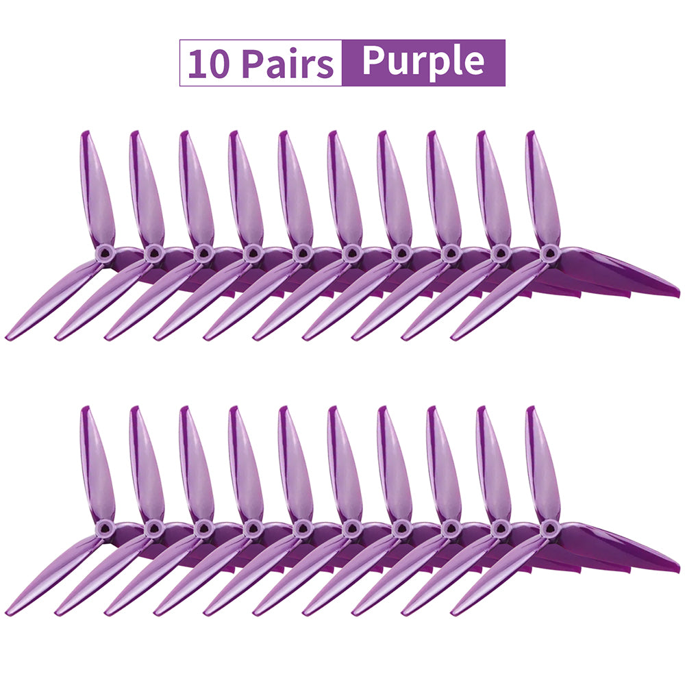 9IMOD FPV Propeller Set - 2/10 Pairs 7/8/9/10/13/15" 2/3-Blade CW/CCW