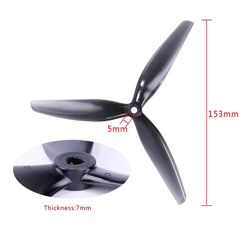 9IMOD FPV Propeller Set - 2/10 Pairs 7/8/9/10/13/15" 2/3-Blade CW/CCW