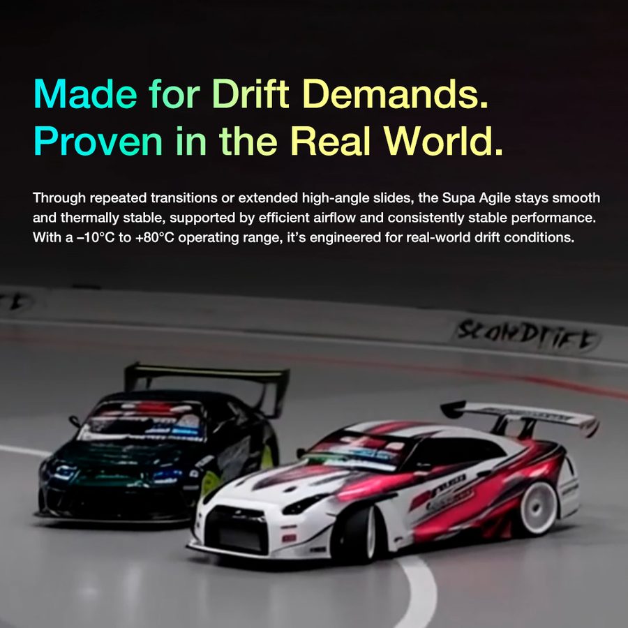 SKYRC FuriaX Supa Agile-1/10 Sensored Brushless Drift Car Motor