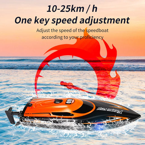 9IMOD RC Boat HJ812 Speedboat 2.4G 25KM/H High Speed Racing Boat