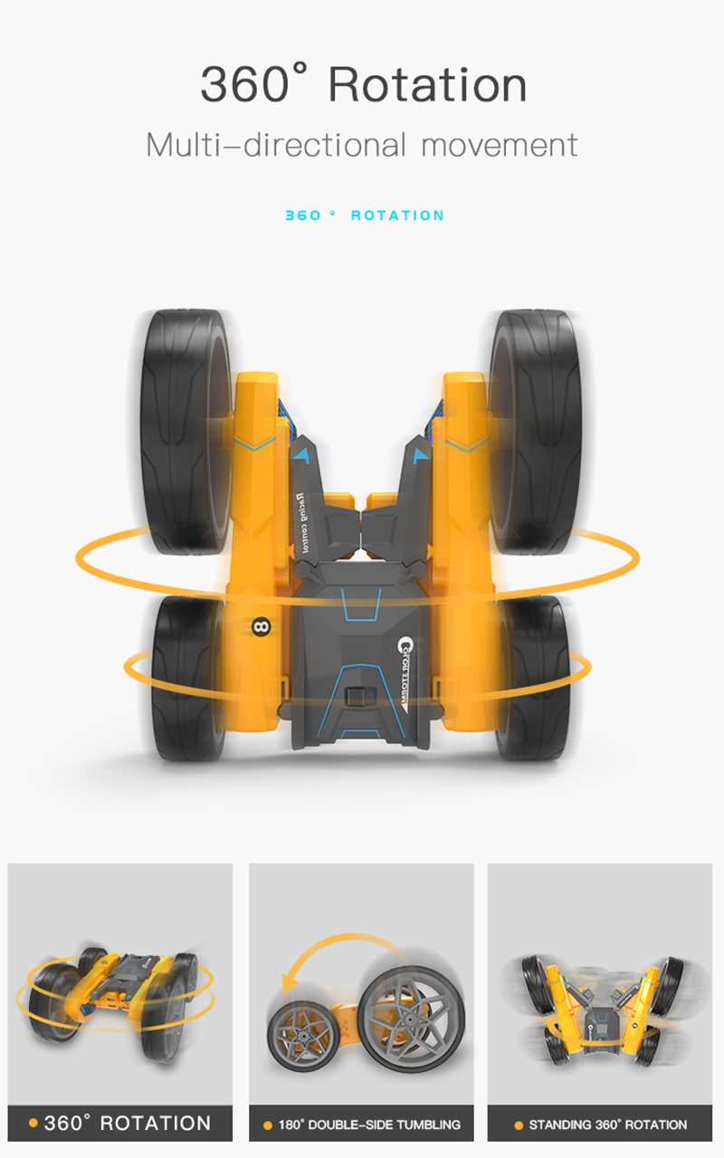 Car H835 2.4G Yellow