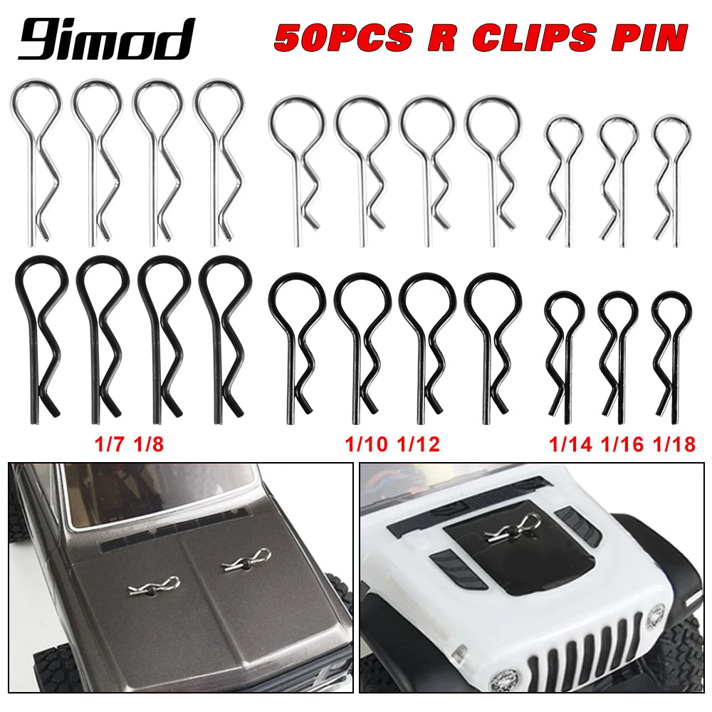 50/100pcs R Body Shell