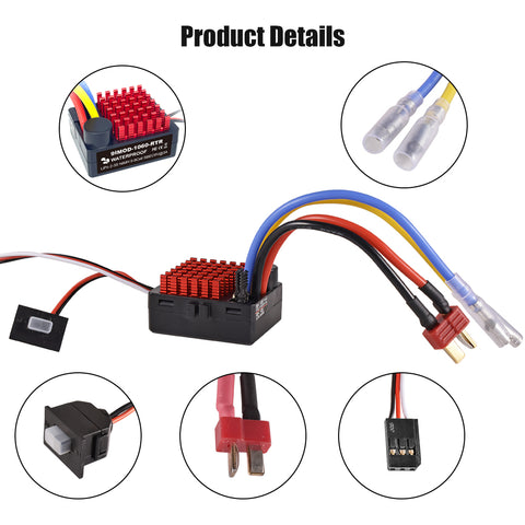 1060 ESC SCX10/TRX4 for 1/10 SCX10 TRX4 Crawler